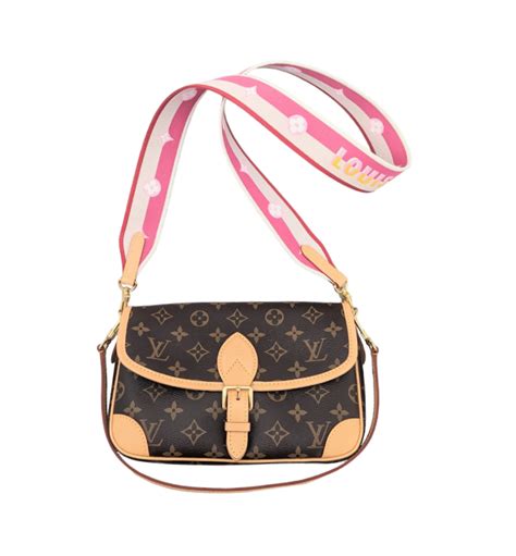 louis vuitton diane fuchsia monogram.